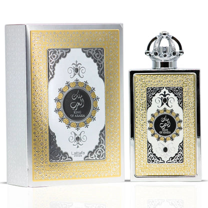 Lattafa Pride King of Arabia Eau de Parfum 100ml - Original Long-Lasting Bold Perfume for Men