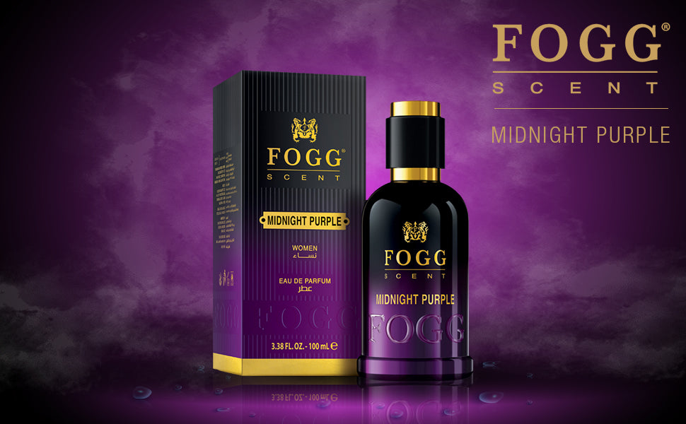 Fogg Scent midnight purple Perfume for Men EDP 100ml