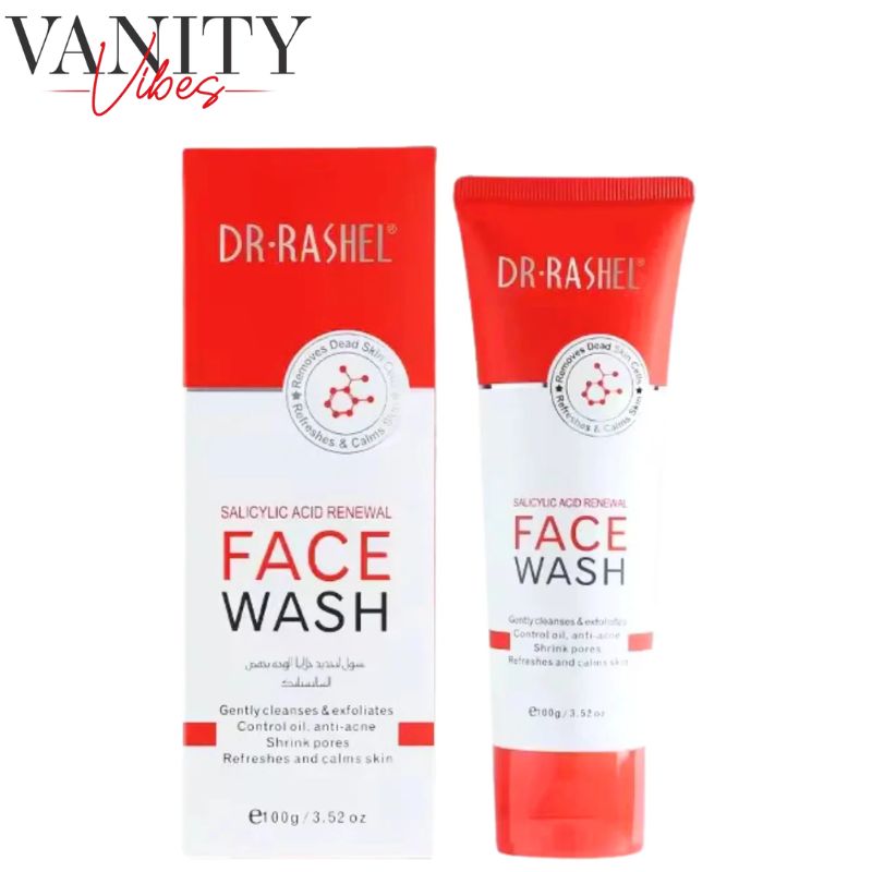 Dr.Rashel Salicylic Acid Renewal Face Wash 100g Acne Control & Deep Cleansing