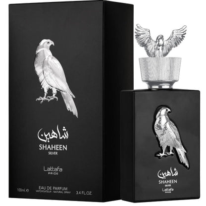 Lattafa Shaheen Silver by Lattafa Pride EDP 100ml for Men And Women