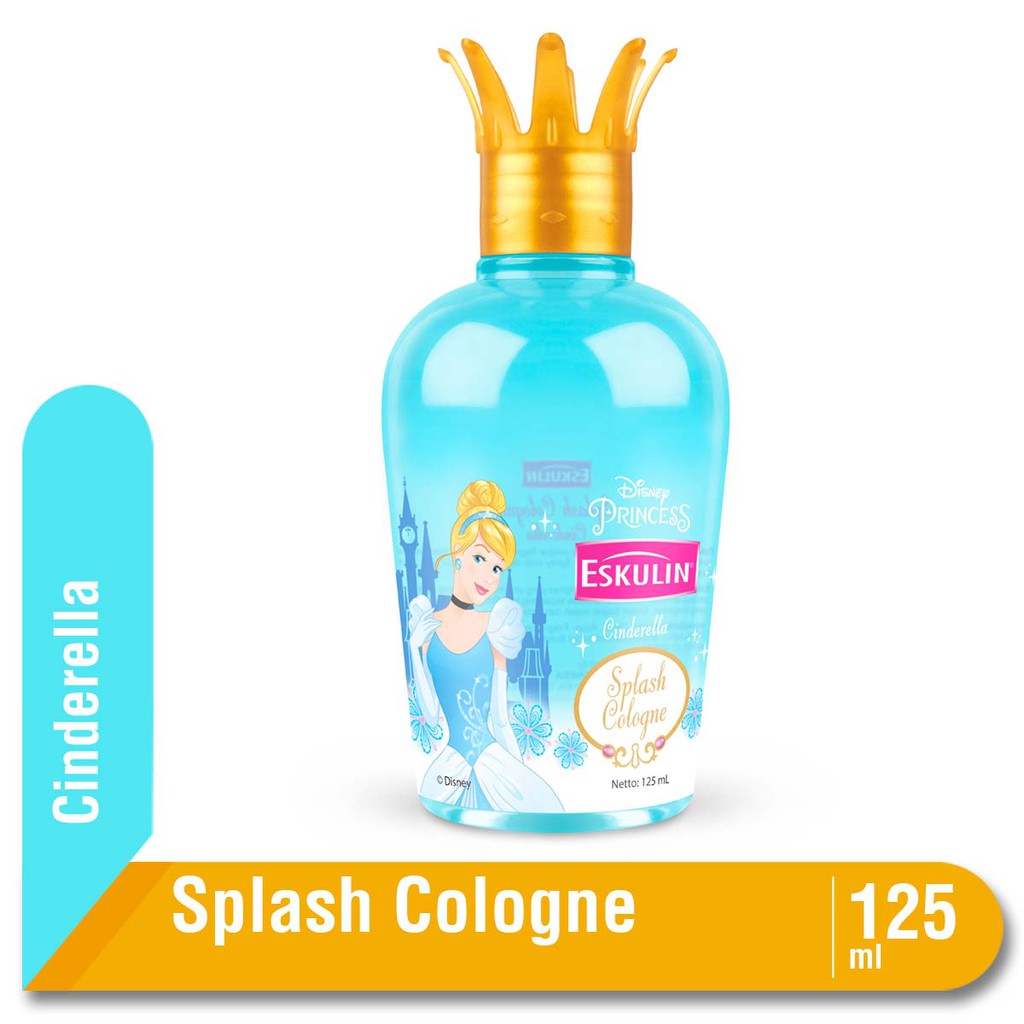 Eskulin Cinderella Splash Crown Cologne 125ml - Long Lasting Sweet Floral Fragrance Body Splash for Women Fresh & Deodorizing
