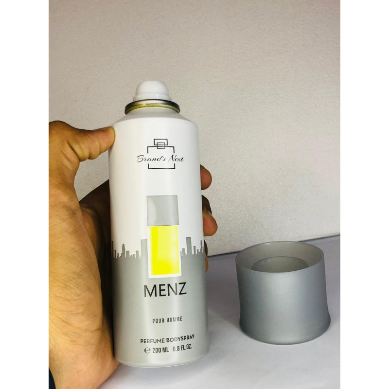 Brand’s Next Menz Pour Homme Perfume Body Spray 200ml Long-Lasting Masculine Fragrance