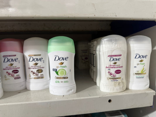 Dove Go Fresh Cucumber & Green Tea New & Improved 1/4 Moisturizing Cream 48H Anti-Perspirant Deodorant Stick 40g