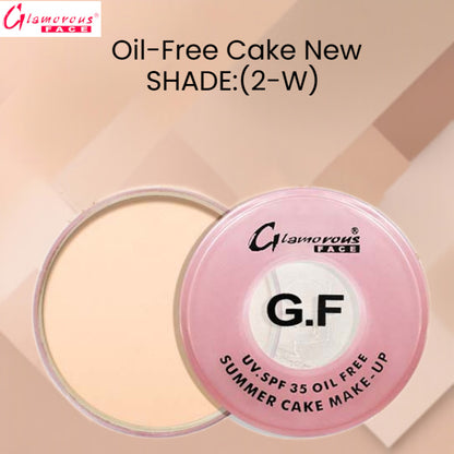Glamorous Face Oil-Free Cake New (Shade:2-W)
