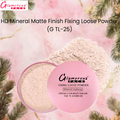 Glamorous Face HD Mineral Matte Finish Fixing Loose Powder (G TL-25)