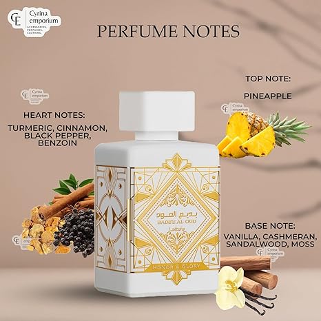 Lattafa Badee Al Oud Honor And Glory White for Women And Men Eau de Parfum 100ml
