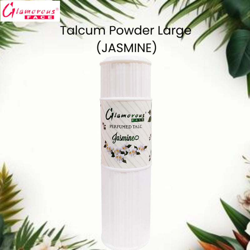 Glamorous Face Talcum Powder Large (Jasmine)