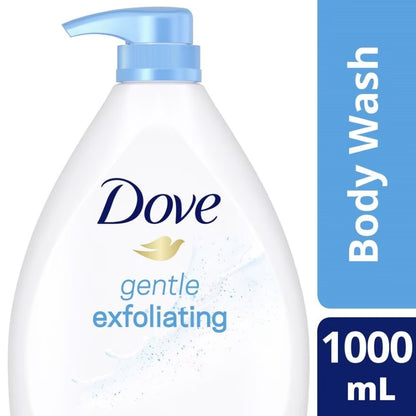 Dove Gentle Exfoliating Nourishing Refreshing Body Wash 1000g