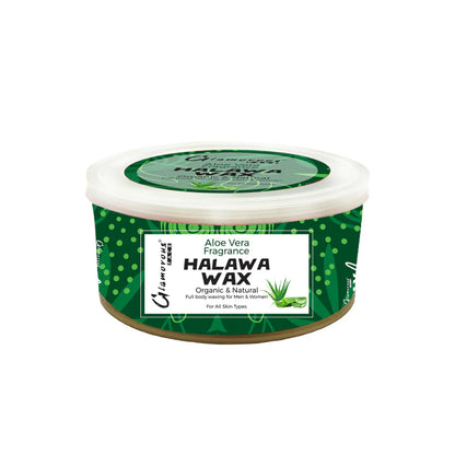 Glamorous Face Halawa Wax 300 GM (AloeVera)