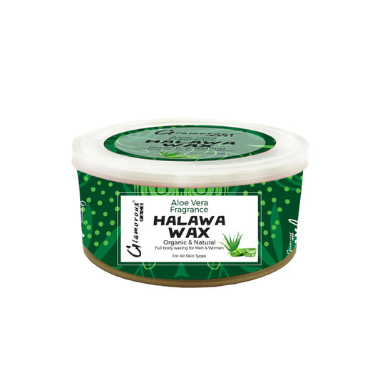 Glamorous Face Halawa Wax 300 GM (AloeVera)