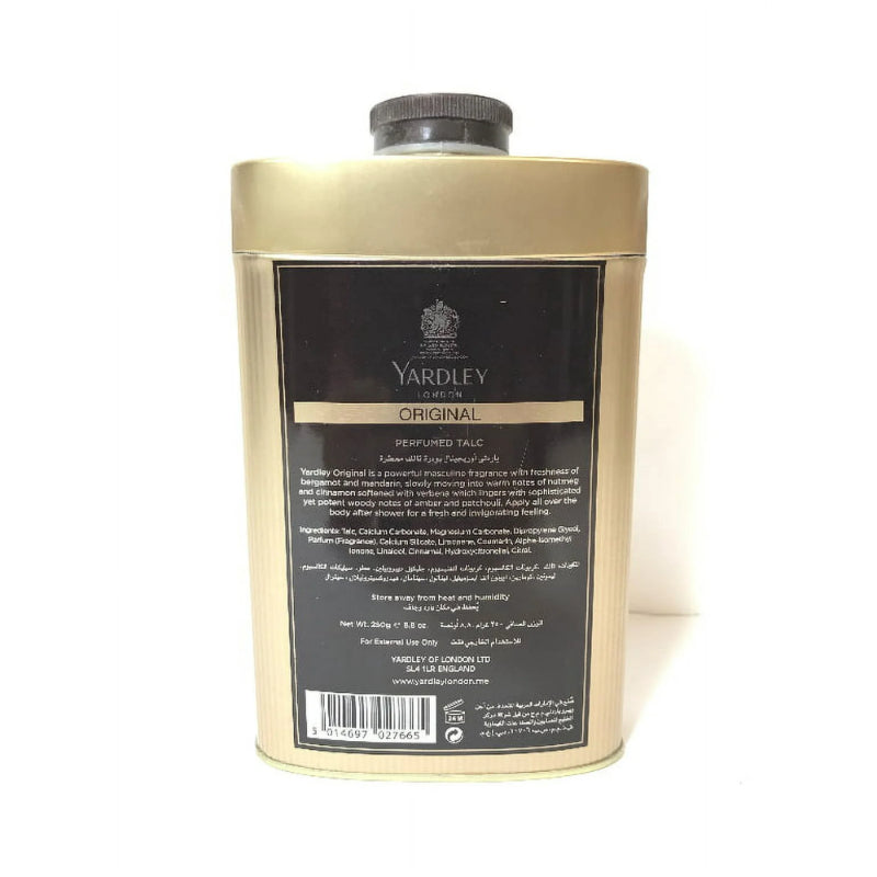 Yardley London Original Talcum Powder Beige 250g