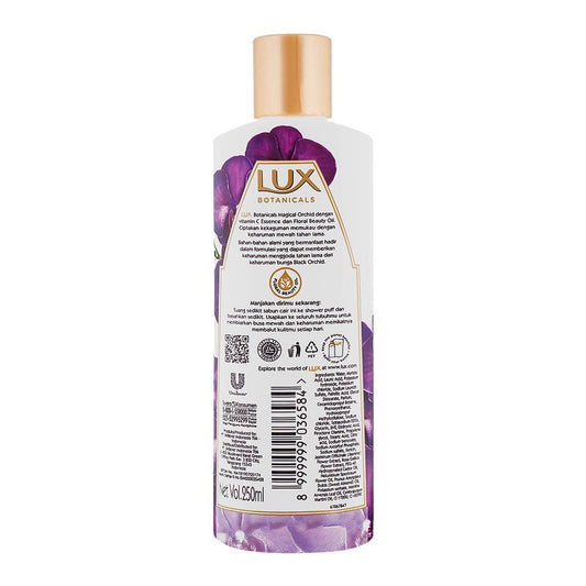 Baru Lux Botanicals Fragrant Skin Magical Orchid Body Wash 250ml - Gentle Cleansing for Soft, Smooth & Long Lasting Fragrance