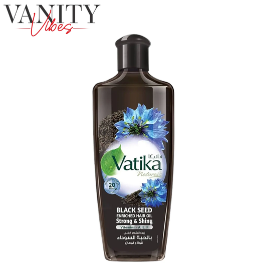 Vatika Naturals Black Seed Enriched Hair Oil Strong & Shiny 200ml