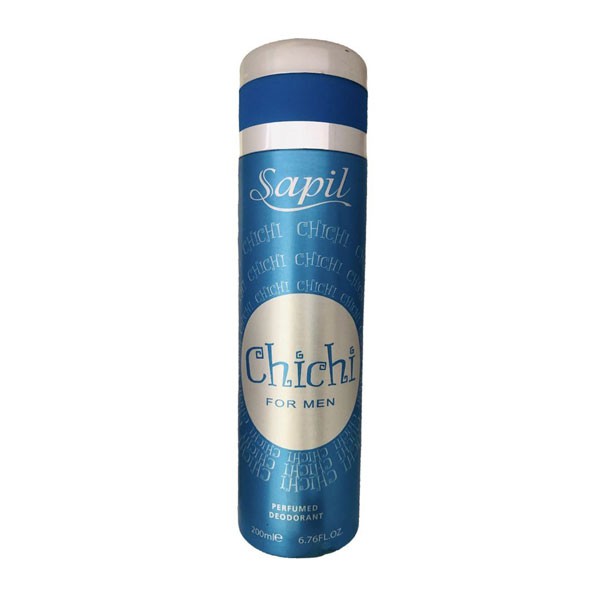 Sapil Chichi Body Spray for Men 200ml - Long Lasting Fresh Masculine Fragrance Deodorant Spray with All Day Odor Protection, 