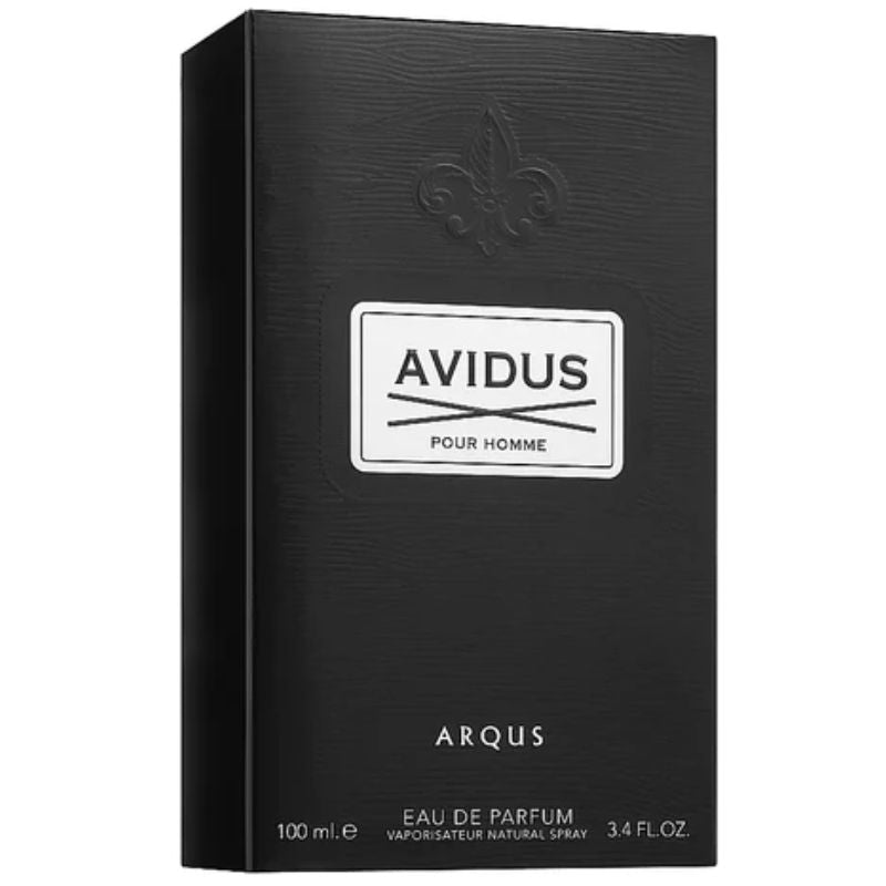 Avidus Pour Homme Arqus Eau de Parfum 100ml Masculine Woody Aromatic Fragrance