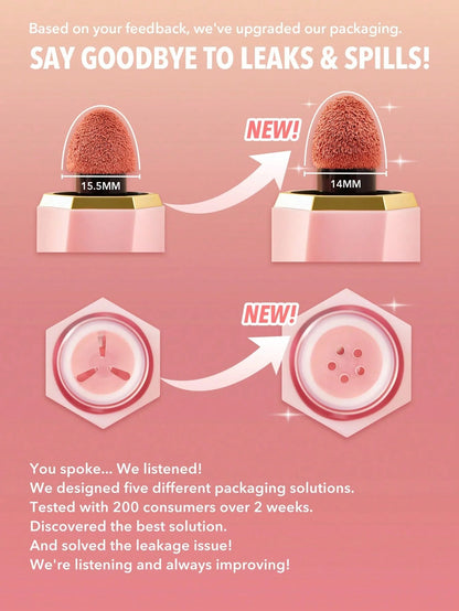 She Glam Sheglam Color Bloom Liquid Blush in Shade Cutie Pie 5.2 ml Natural Flush & Long-Lasting Glow