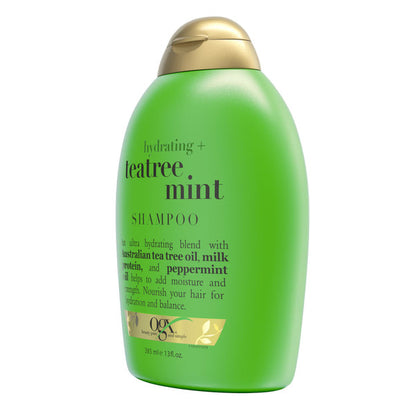 Ogx Hydrating + Teatree Mint Shampoo 385ml
