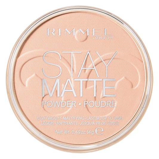 Rimmel Stay Matte Pressed Powder-002Pink Blossom