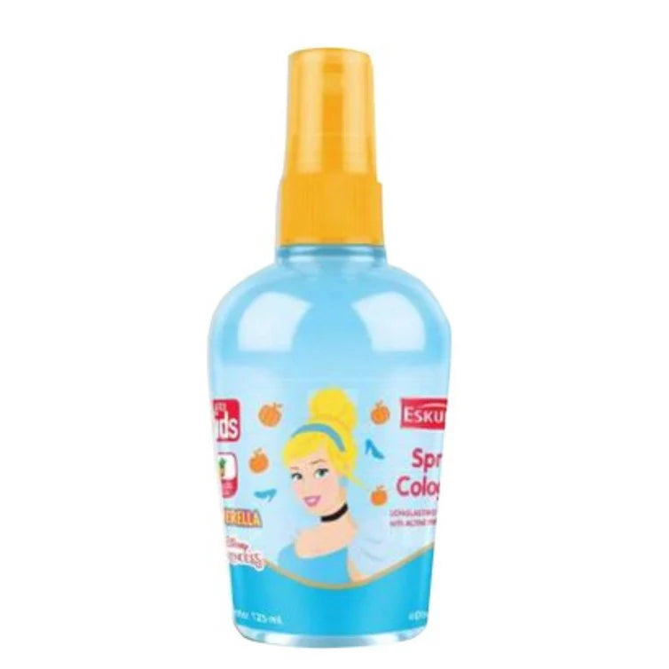 Eskulin Cinderella Splash Cologne Mist 125ml - Long Lasting Sweet Floral Fragrance Body Mist for Women Fresh & Deodorizing Da