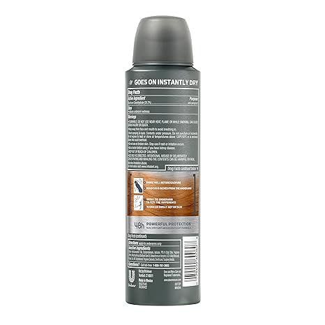 Dove Men+Care Elements Mineral Powder+Sandalwood Bodyspary 250ml