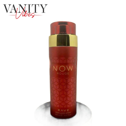 Rave Now Rouge By Lattafa perfumed body spray 200ml