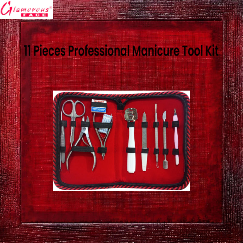 Glamorous Face Professional 11 Pieces Manicure Tool Kit