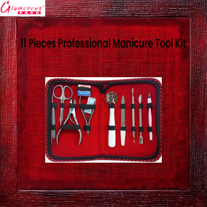 Glamorous Face Professional 11 Pieces Manicure Tool Kit