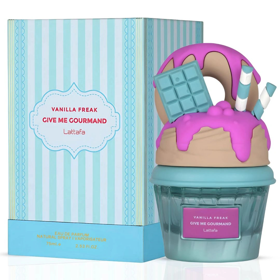 Vanilla Freak Give Me Gourmand by Lattafa Eau de Parfum 75ml for Men & Women