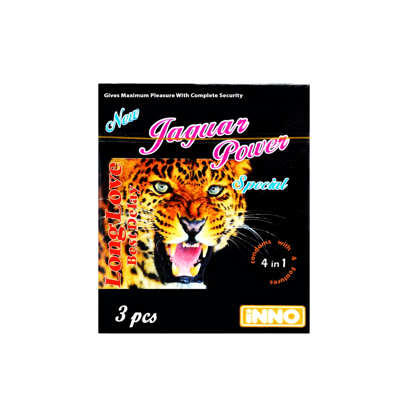 Inno Jaguarr Power condom 3 piece