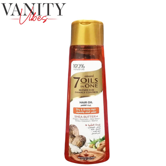 Emami 7in1 Hair Oil Shea Butter Damage control 100ml