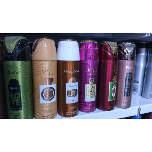Lattafa Pride Vintage Radio Perfumed Spray 200ml - Long Lasting Luxury Aromatic Fragrance Body Spray for Men & Women