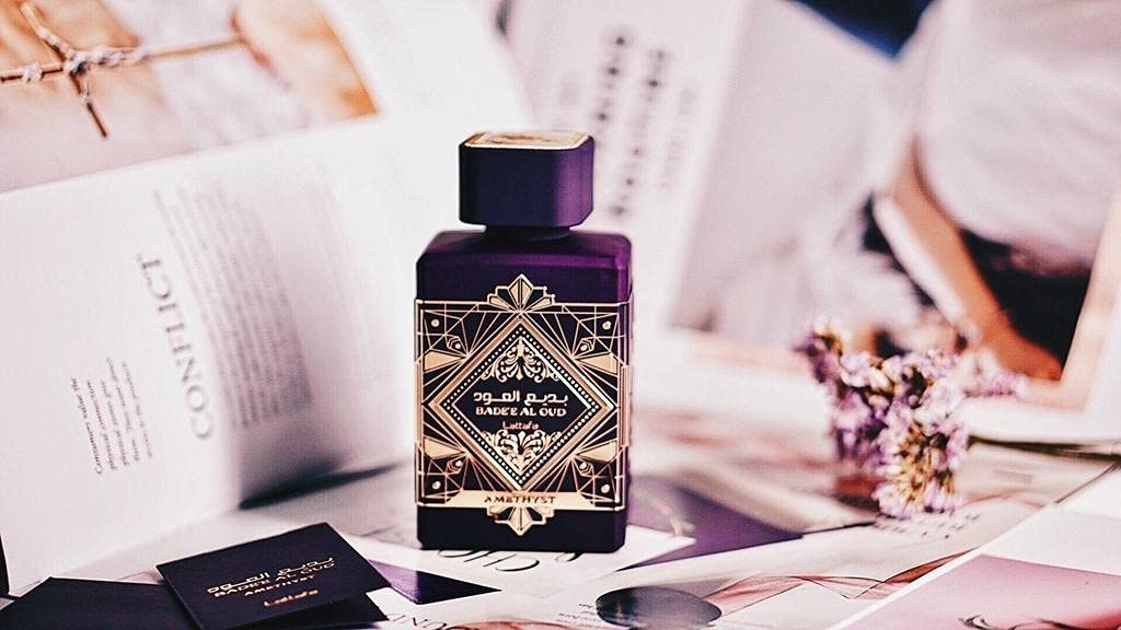 Lattafa Badee Al Oud Amethyst Purple Eau de Parfum For Women And Men 100ml