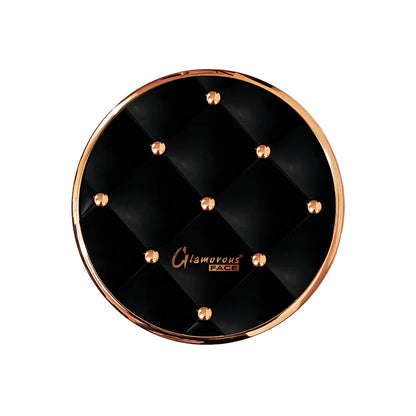 Glamorous Face Invisible Matte Long Lasting Double Compact Powder (Shade:02)