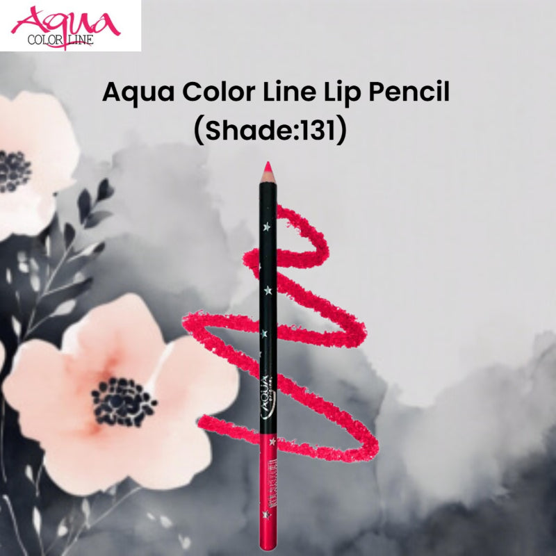 Aqua Color Line Lip Pencil (Shade:131)