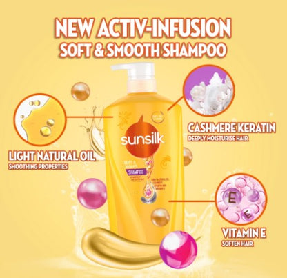 Sunsilk Nourishing Soft and Smooth Shampoo 625 ml