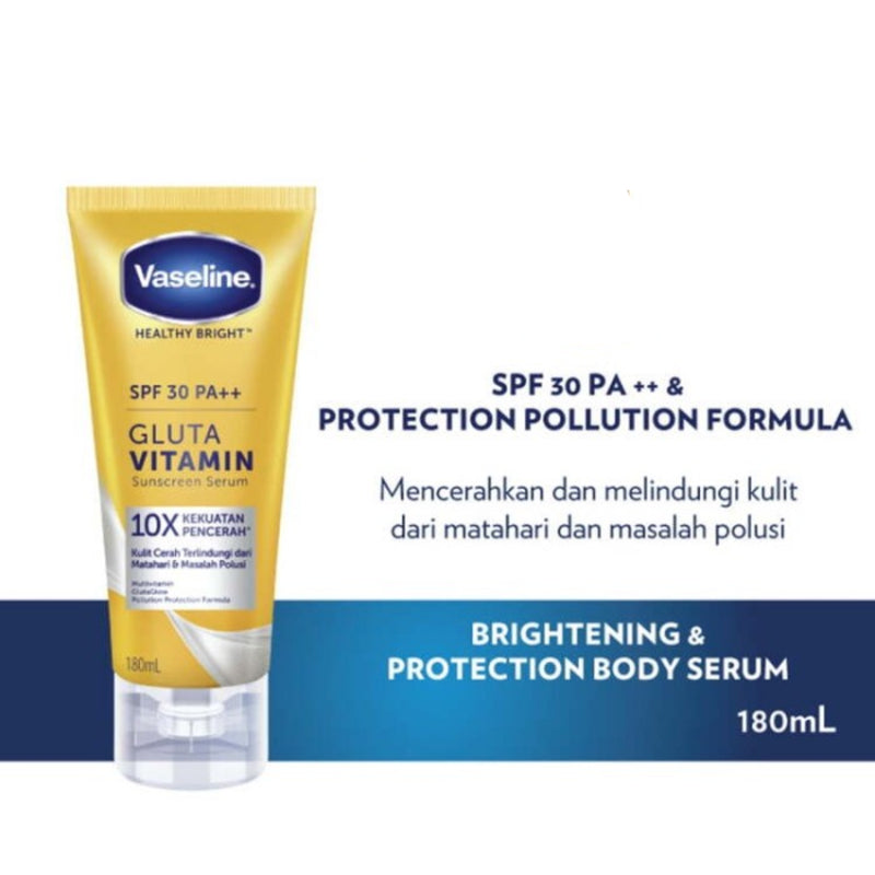 Vaseline Healthy Bright Gluta Vitamin Sunscreen Serum SPF 30 PA++ 180ml