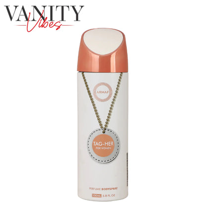 Armaf Tag Her Perfume Body Spray 200 Ml Women's Fragrance
