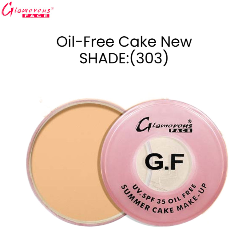 Glamorous Face Oil-Free Cake New (Shade:303)