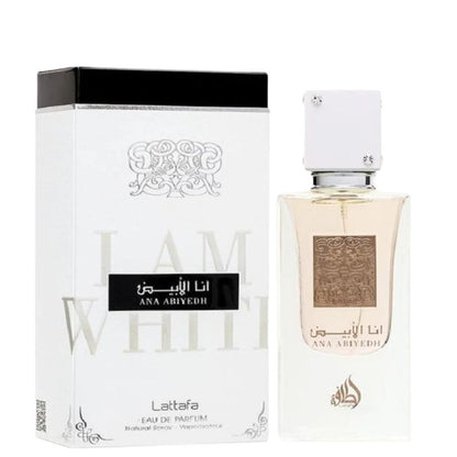 Lattafa Ana Abiyedh Eau de Parfum 60ml - Long Lasting Fresh Unisex Fragrance for Men & Women