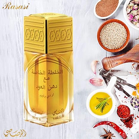 Khaltat Al Khasa Ma Dhan Al Oudh by Rasasi EDP 50ml for Men And Women
