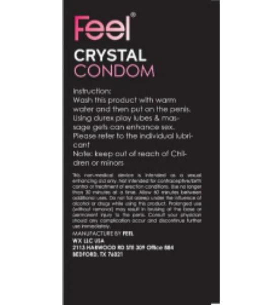 INNO Feel Crystal condom 1's