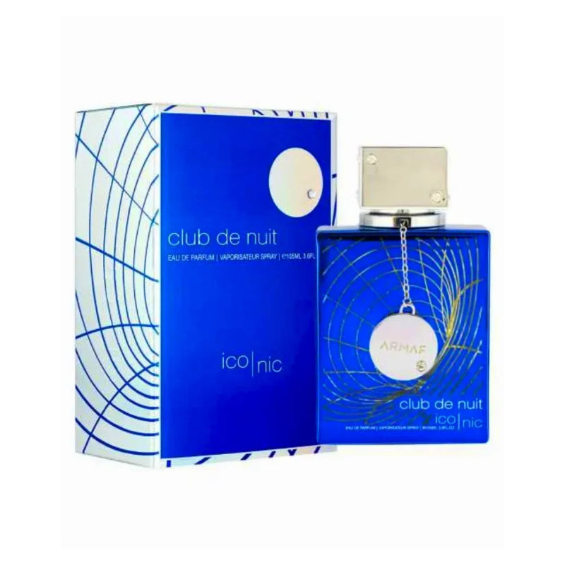 Club De Nuit Iconic by Armaf Eau de Parfum 105ml for Men - Long Lasting Fresh & Masculine Luxury Fragrance