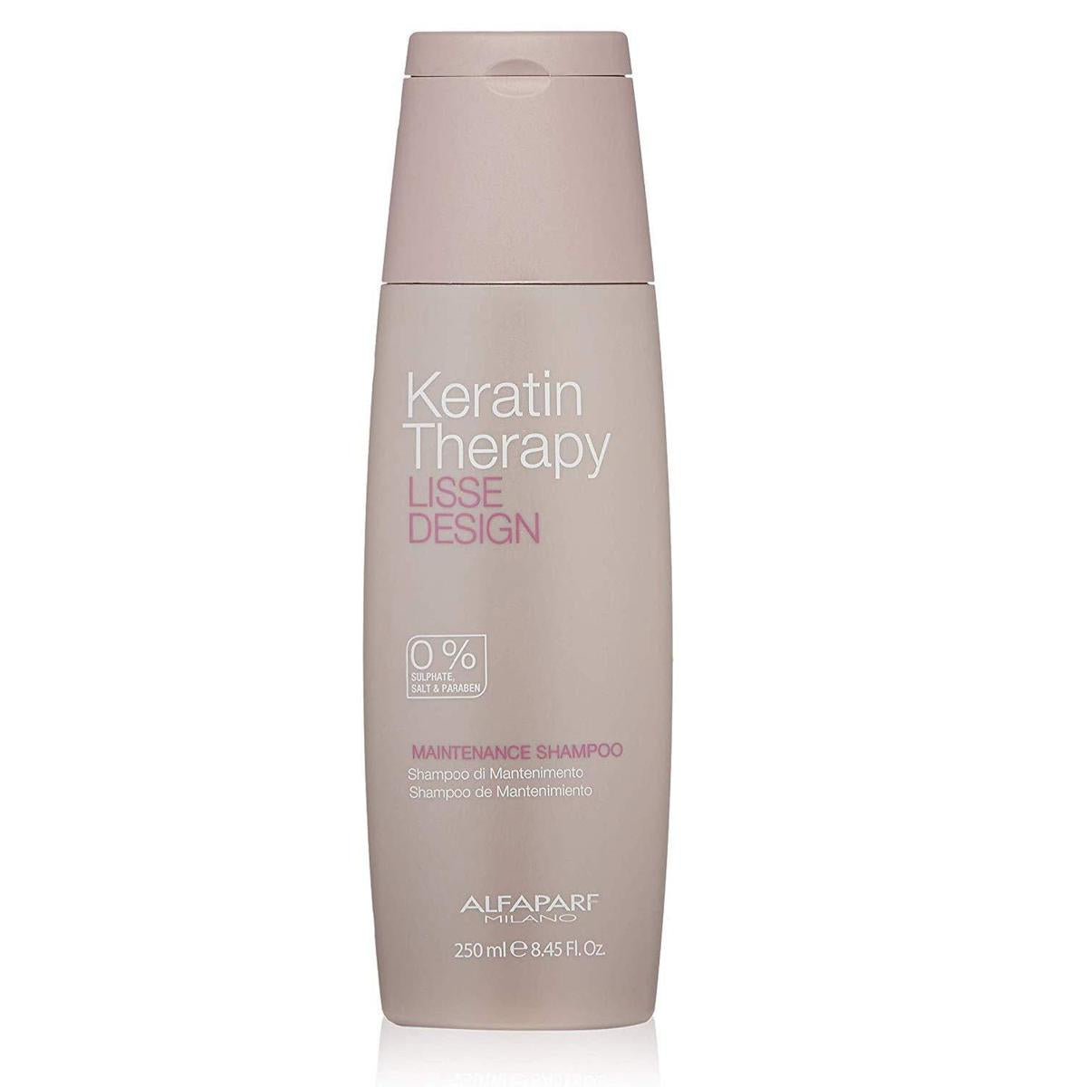 Alfaparf Keratin Therapy Lisse Design Maintenance Shampoo - 250ml