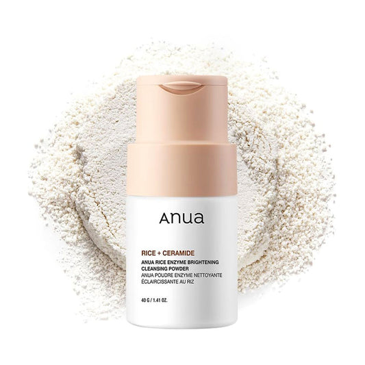 Anua Rice Ceramide Brightening Cleansing Powder 40 g Gentle Exfoliation & Skin Brightening (K Beauty)