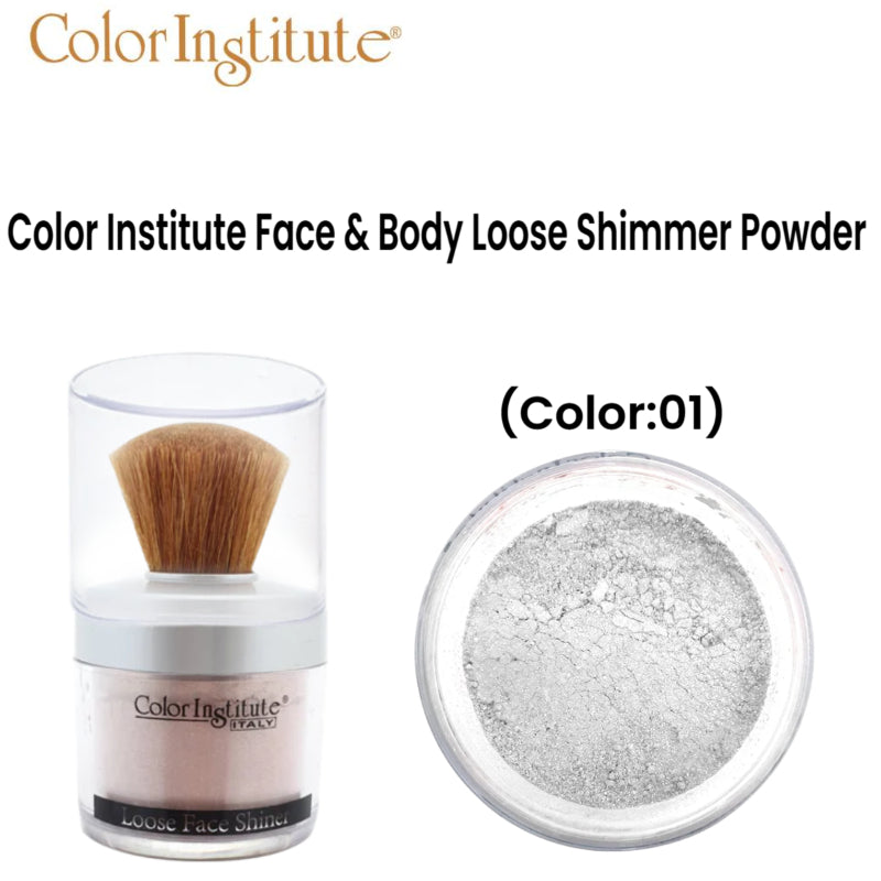 Color Institute Face & Body Loose Shimmer Powder (Color:01)