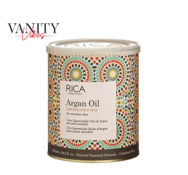 RICA Argan Oil Liposoluble Wax For Sensitive Skin 800ml