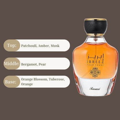 Ibreez by Rasasi EDP for Women 100ML Unisex Perfume Spray