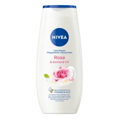 Nivea Care Shower Pflegedusche Douche Soin Rose and Almond Oil 250ml