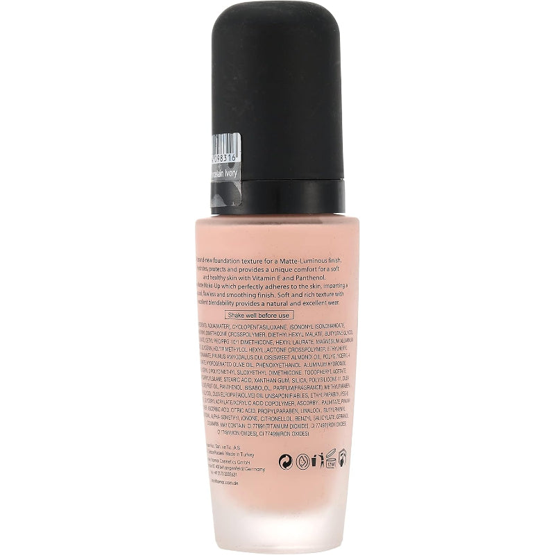 Flormar Mat Touch Foundation (Shade: 307) 30ml