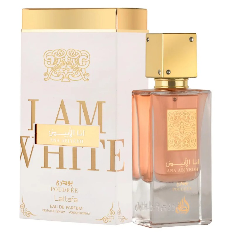 Lattafa Ana Abiyedh Poudree for Women Eau de Parfum Spray 60ml